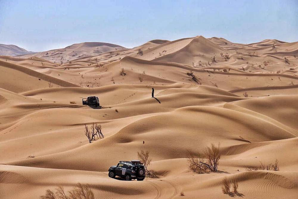 Off-Road Driving in Deserts of Iran
